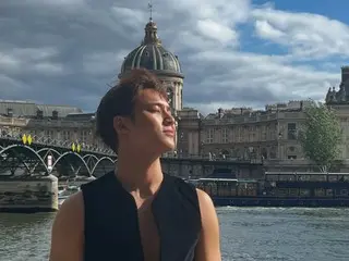 "SEVENTEEN" Mingyu, dư vị cảm xúc của mùa hè ở Paris... Đôi mắt nắng