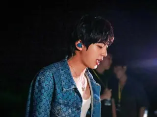 "BTS" JIN tung ảnh hậu trường fancon ở Osaka... "wootteo cũng có mặt trong ảnh"