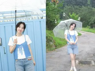 Park Bo Young, thậm chí không đổ mồ hôi trong cái nóng...vẻ đẹp hoàn hảo