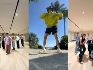J-HOPE của BTS ủng hộ nhóm nhạc em trai CORTIS khi ở Mỹ... Tham gia vào cơn sốt TikTok