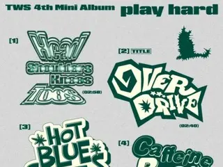 "TWS" tung tracklist cho mini album thứ 4 "play hard" chuẩn bị trở lại vào ngày 13... Jihoon tham gia viết lời cho ca khúc chủ đề "OVERDRIVE"