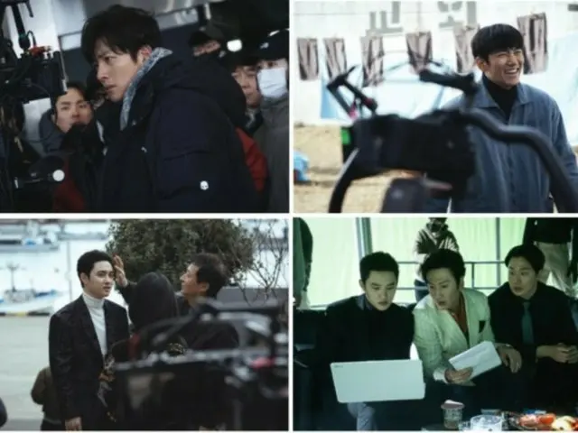 Những hình ảnh hậu trường được công bố cho "Fabricated City", với sự tham gia của các diễn viên Ji Chang Wook và Do Kyung Soo (DO của EXO)