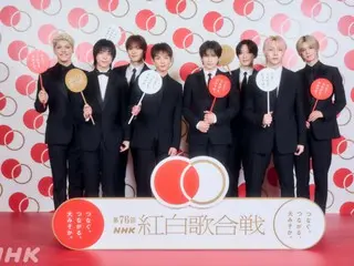 "&TEAM" trông thật trang nghiêm trong bộ vest... "Biểu diễn tại Kohaku Uta Gassen là một trong những mục tiêu và ước mơ của chúng tôi"