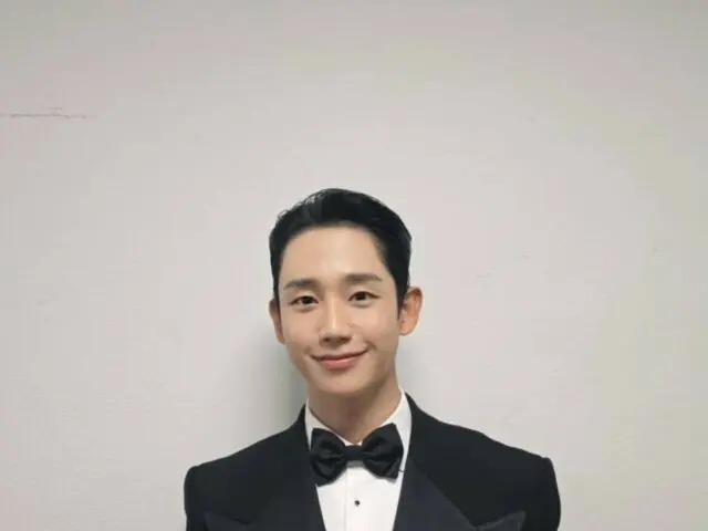 Diện mạo tuxedo hoàn hảo của Jung HaeIn được tiết lộ... Trình bày tại Giải thưởng Điện ảnh Rồng Xanh